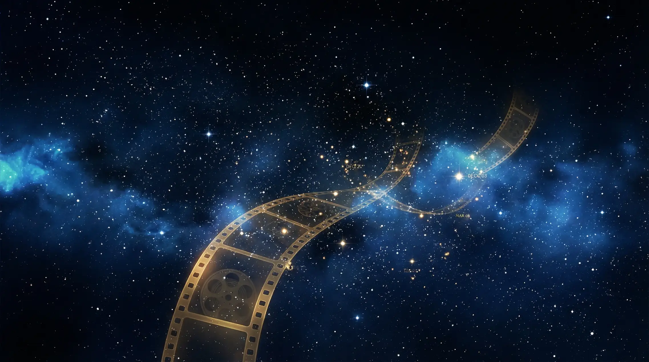 茄子视频 全球首映星空时间轴背景